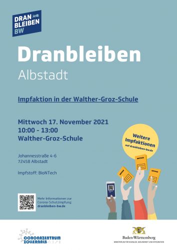 Dranbleiben  - an der Walther-Groz-Schule